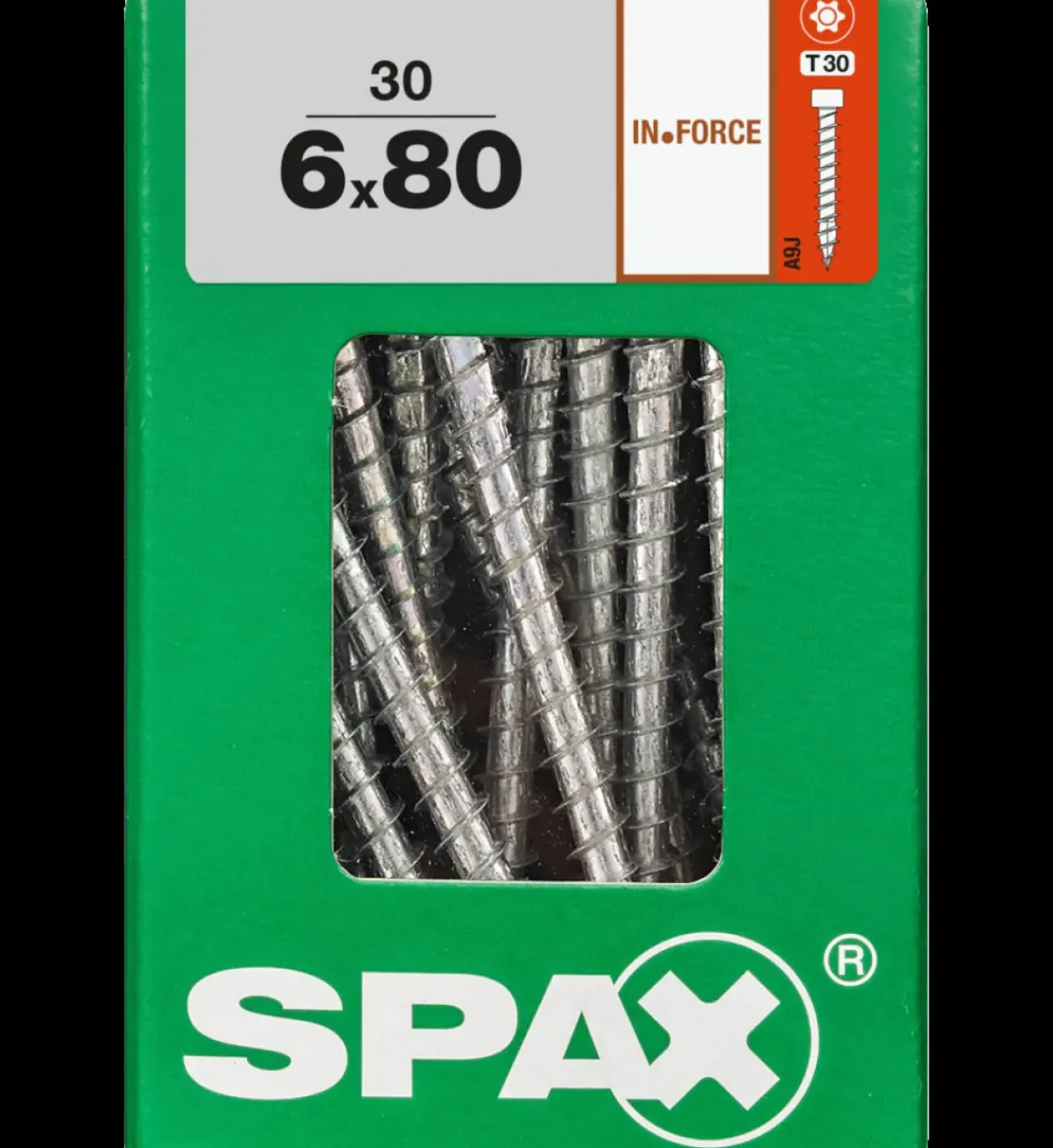 Spax Schroef In.Force Wirox 6X80Mm 30 Stuks