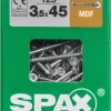 Spax Schroef Voor Mdf 'T-Star' Wirox 3.5X45Mm 125 Stuks