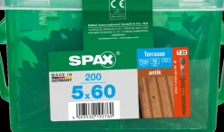 Spax Terrasschroef A2 Rvs Bruin 60X5Mm 200St