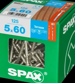 Spax Terrasschroef A2 Rvs 60X5Mm 125St