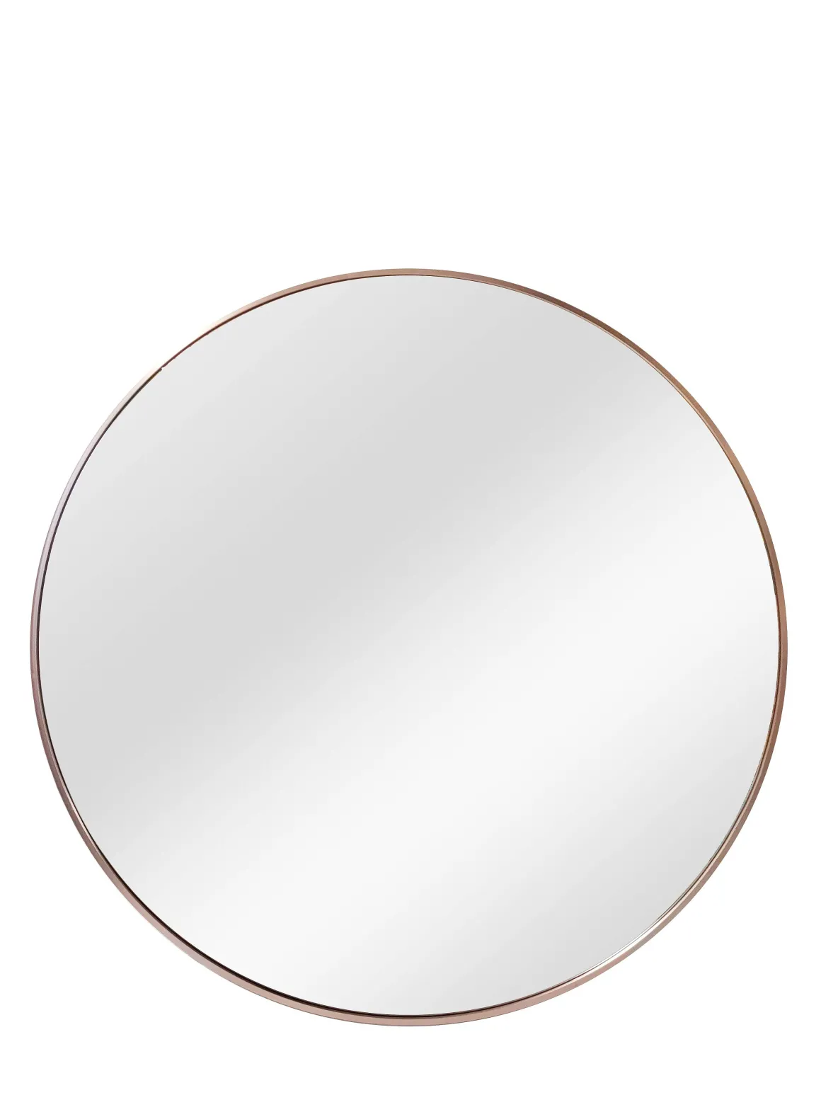 Spiegel Lounge Rond Rosegoud O80Cm