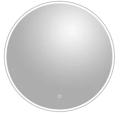 Spiegel Renzo Rond Met Ledverlichting Touch Sensor En Spiegelverwarming O60Cm
