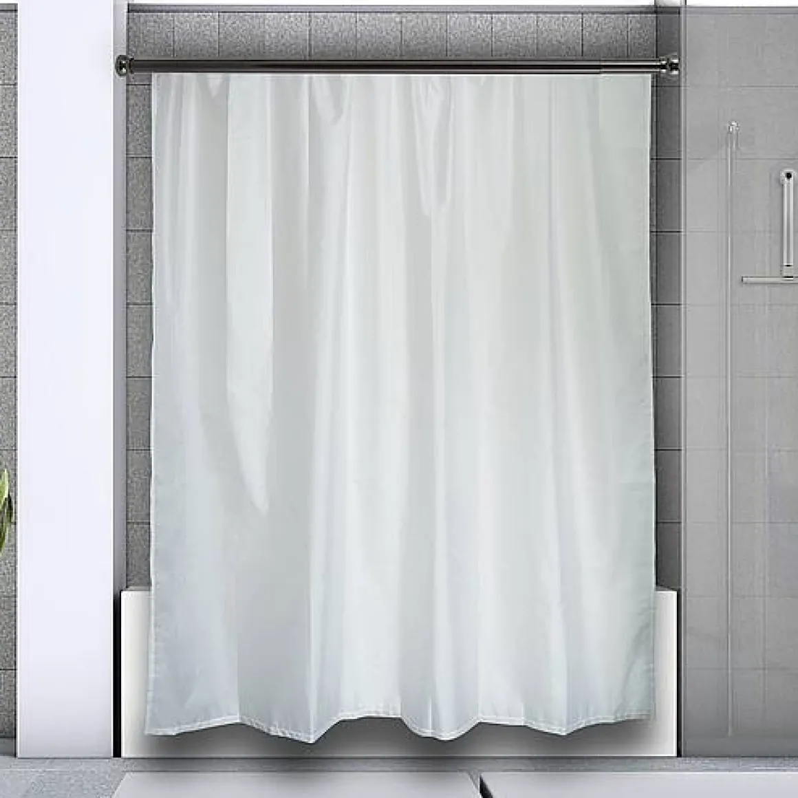 Spirella Douchestang Kreta 125-220Cm Zwart