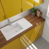 Spoelbak Einna 1 Xl Bak 86X50X20Cm Composiet Wit