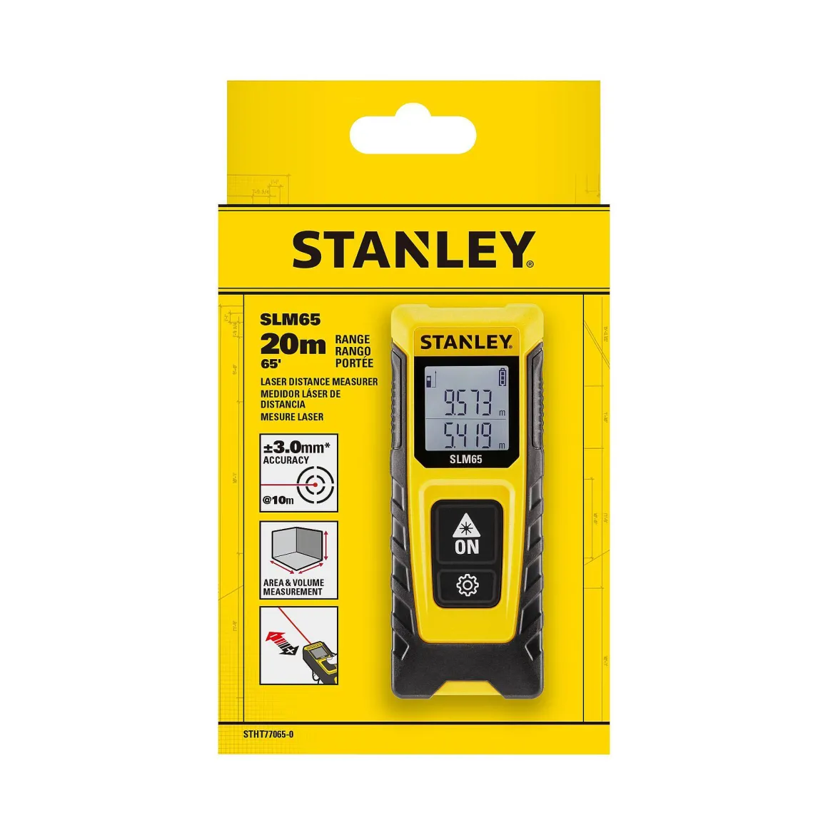 Stanley Laserafstandsmeter Slm65 20M