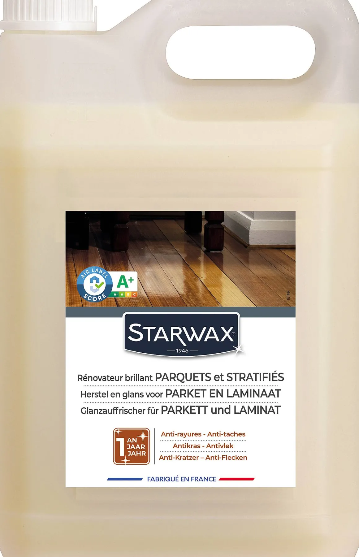 Starwax Vloervernieuwer Parket En Laminaat Glans 5L