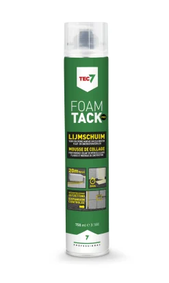 Tec7 Pu-Schuimspray Foamtack Pro 750Ml