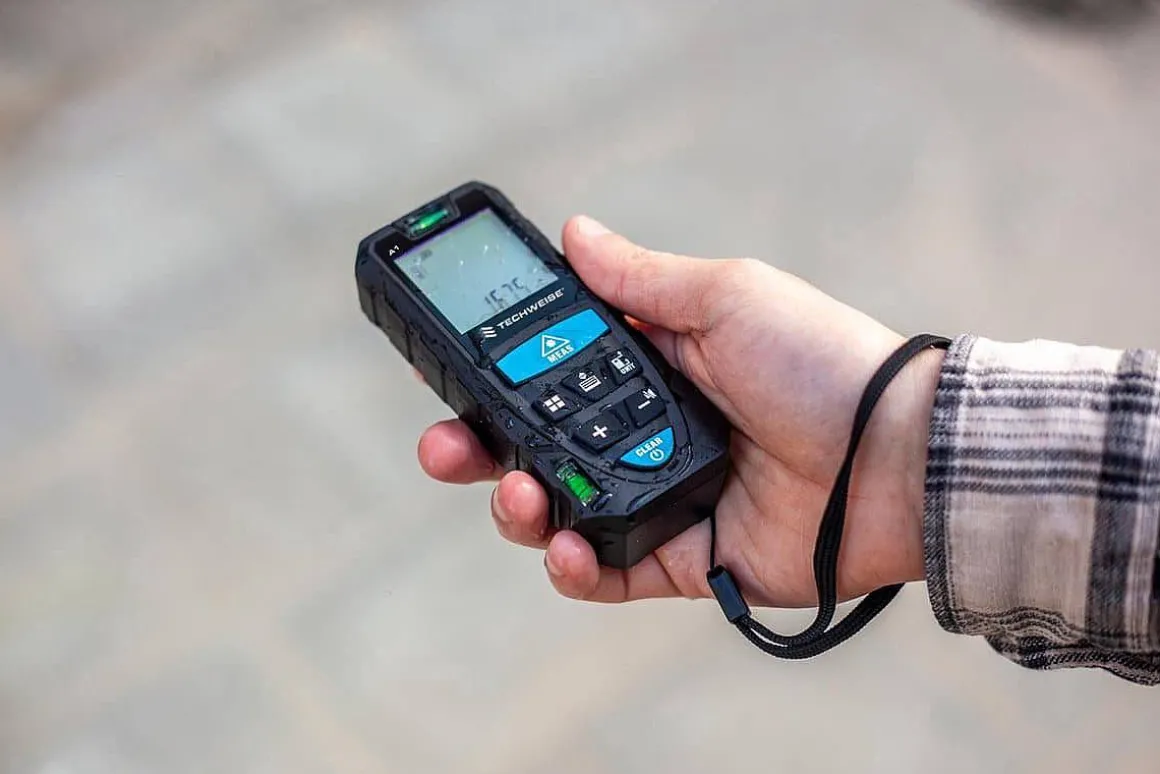 Techweise Laser Afstandsmeter 50M - Met Alle Meetopties