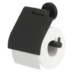 Tiger Accessoireset Boston - Toiletborstel Met Houder Vrijstaand - Toiletrolhouder - Haak – Zwart