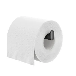 Tiger Carv Toiletrolhouder Zonder Klep Met L-Vorm Zwart
