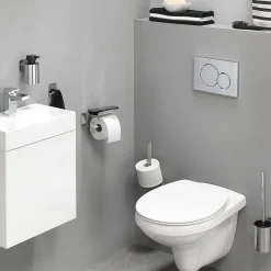 Tiger Toiletrolhouder Colar Met Planchet Rvs Gepolijst