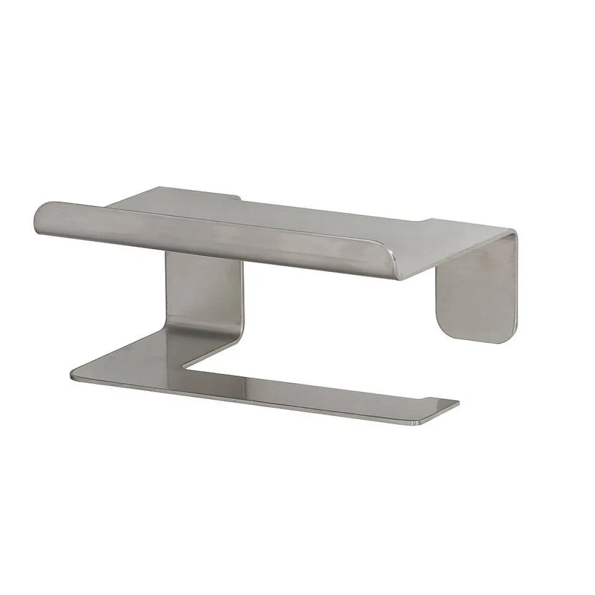 Tiger Toiletrolhouder Colar Met Planchet Rvs Geborsteld