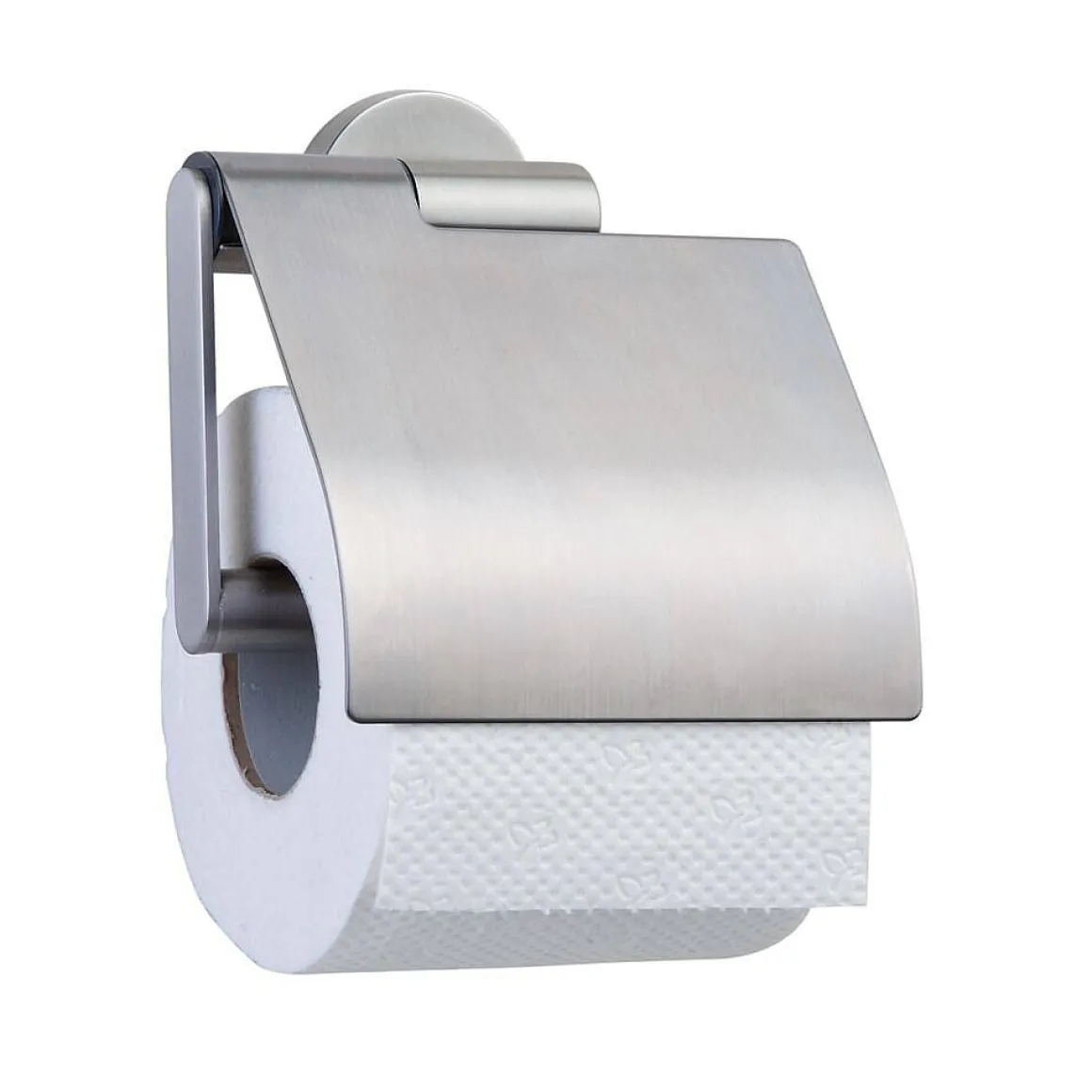 Tiger Toiletrolhouder Met Klep Boston Rvs Geborsteld