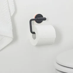 Tiger Toiletrolhouder Urban Zwart Mat