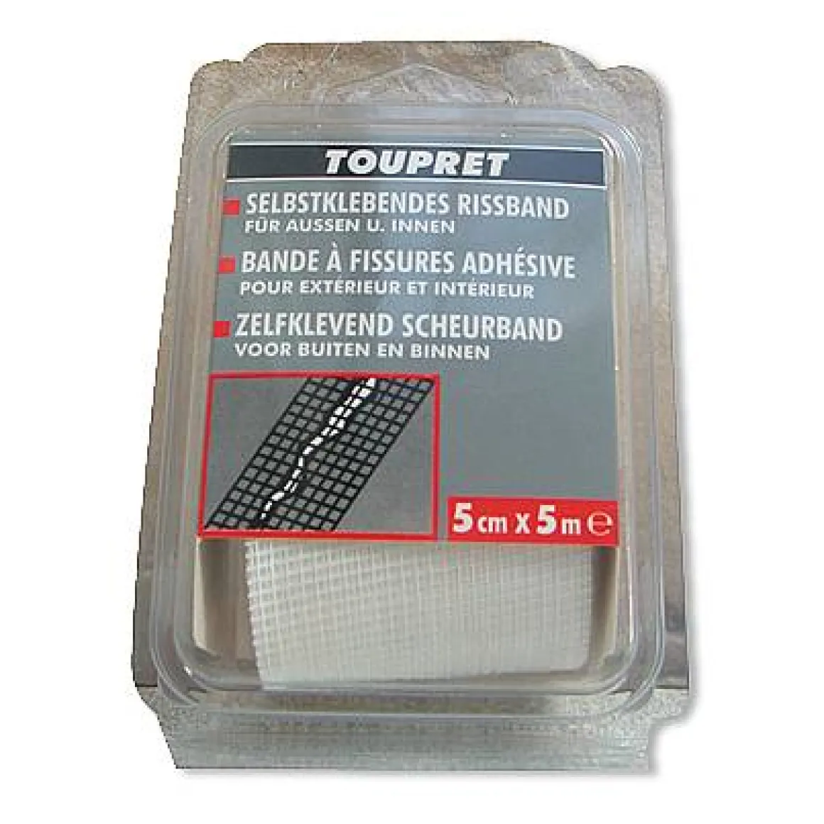 Toupret Zelfklevend Scheurband 5 Cm X 5 M
