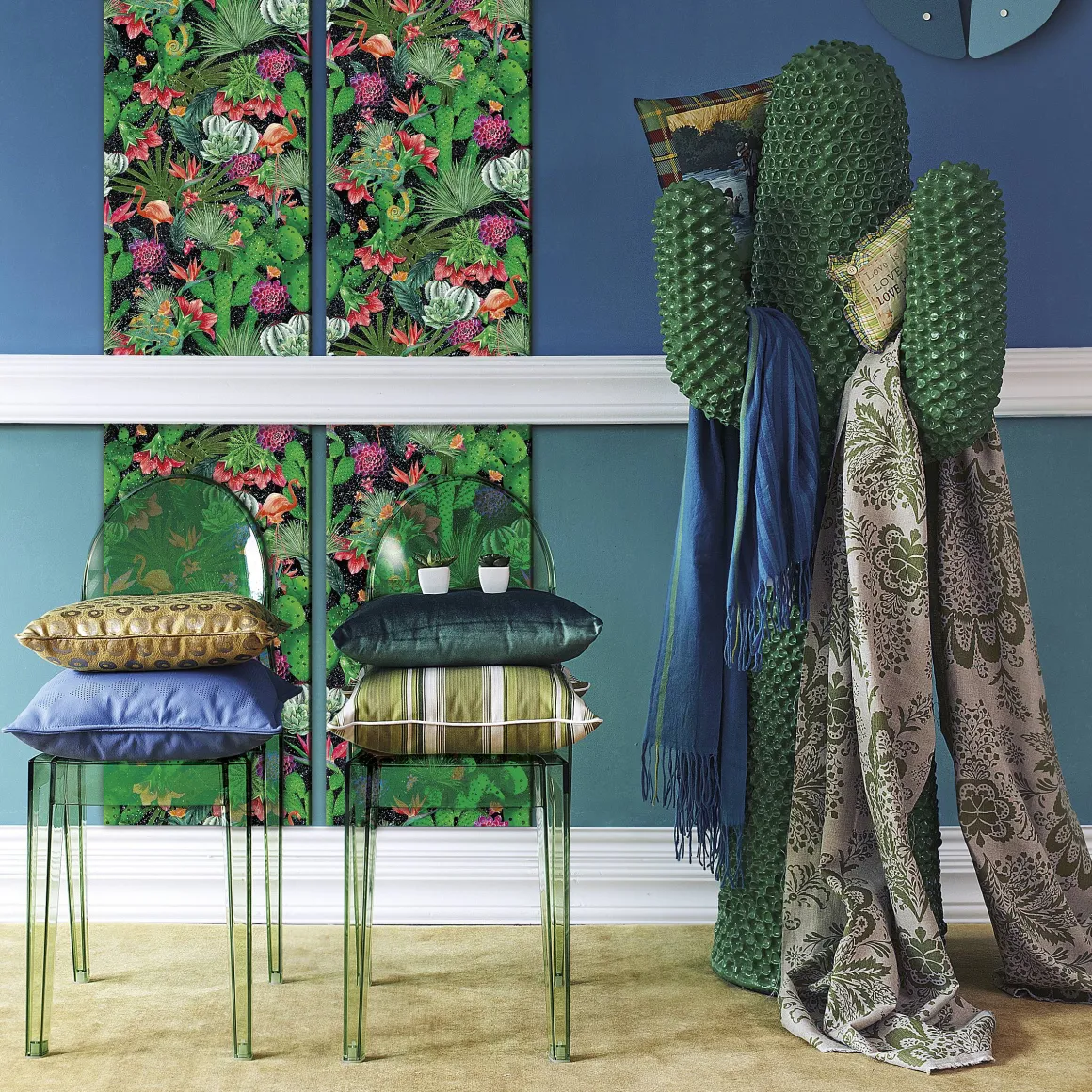 Transform Zelfklevende Decoratiefolie Tropical 45X150Cm
