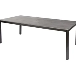 Trapani Tuintafel + Verstelbare Poten Aluminium/Polyhout 210X100X75Cm