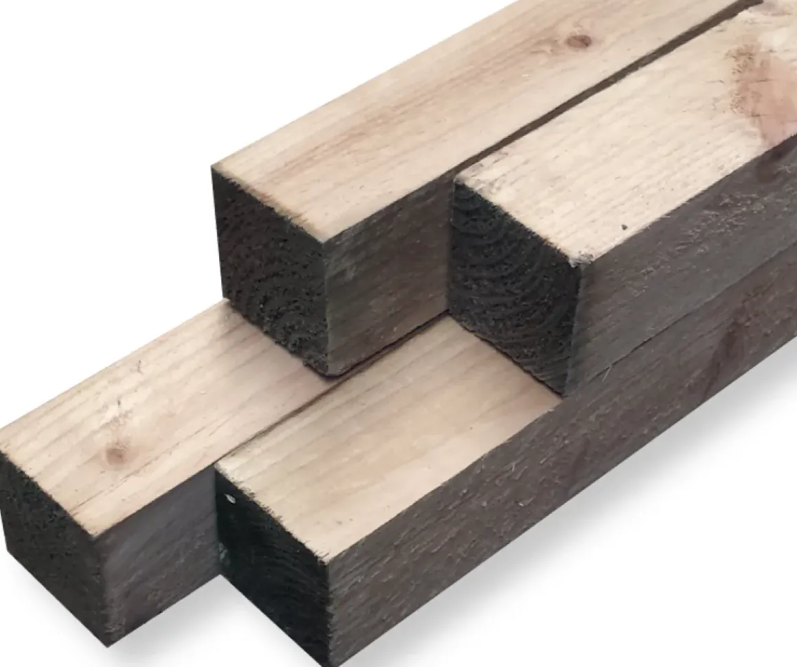 Tuinpaal Naaldhout 8,8X8,8X180Cm