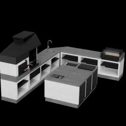 Tuozi Stenen Barbecue Otte Griller 2018 84X63X115Cm