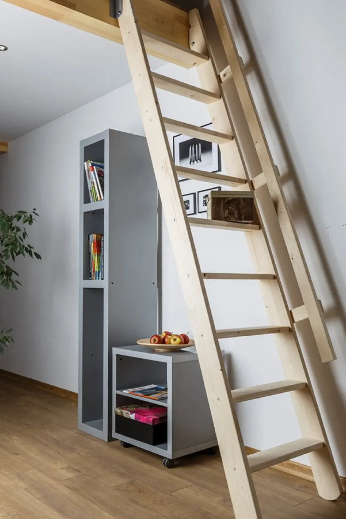 Uitschuifbare Molenaarstrap Voor Trapgat 60 X 90 Cm