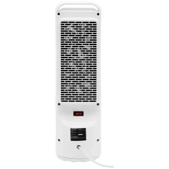 Uniprodo Elektrische Ventilatorkachel - 1200/2000 W - Draaibaar - Wit Uni_Heater_11