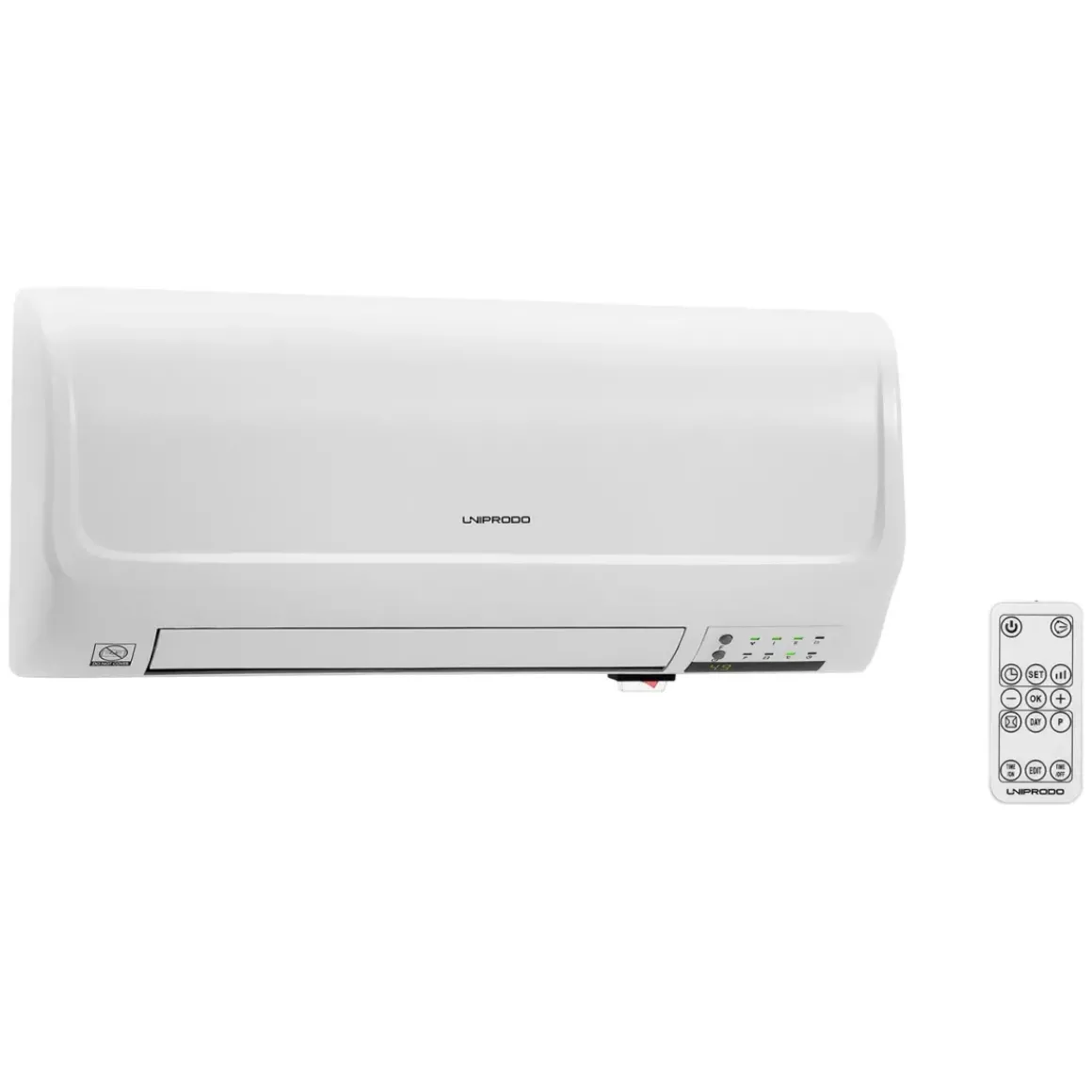 Uniprodo Keramische Wandverwarming - 10 - 49 °C - 1000/2000 W - Afstandsbediening Uni_Heater_09