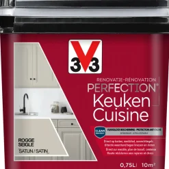 V33 Keukenverf Renovation Perfection Rogge Zijdeglans 750Ml