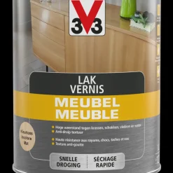 V33 Meubellak Transparant Mat 1L