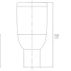 Van Marcke Duoblok Toilet Cobro I Pk Aansluiting I Soft-Close Toiletzitting Wit