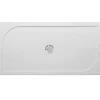 Van Marcke Go Douchebak Argon Rechthoek Polybeton Wit 100X80X3Cm