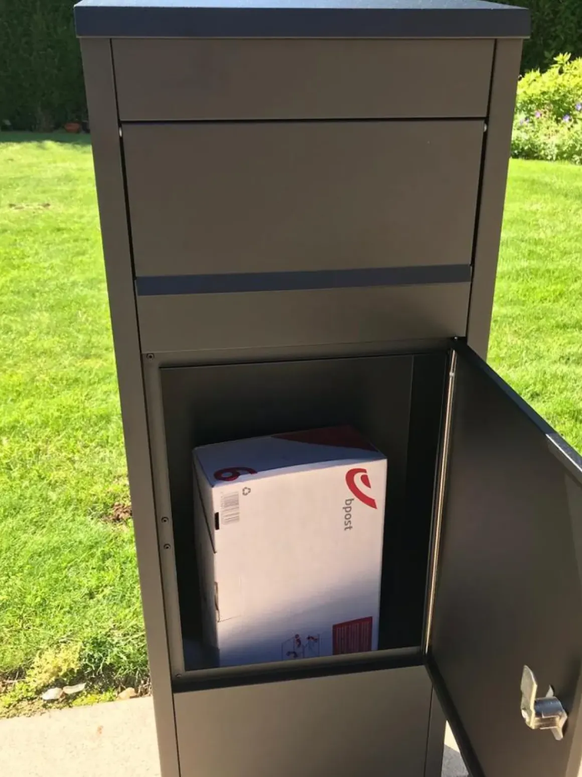 Vasp Parcelbox Munchen Zwart