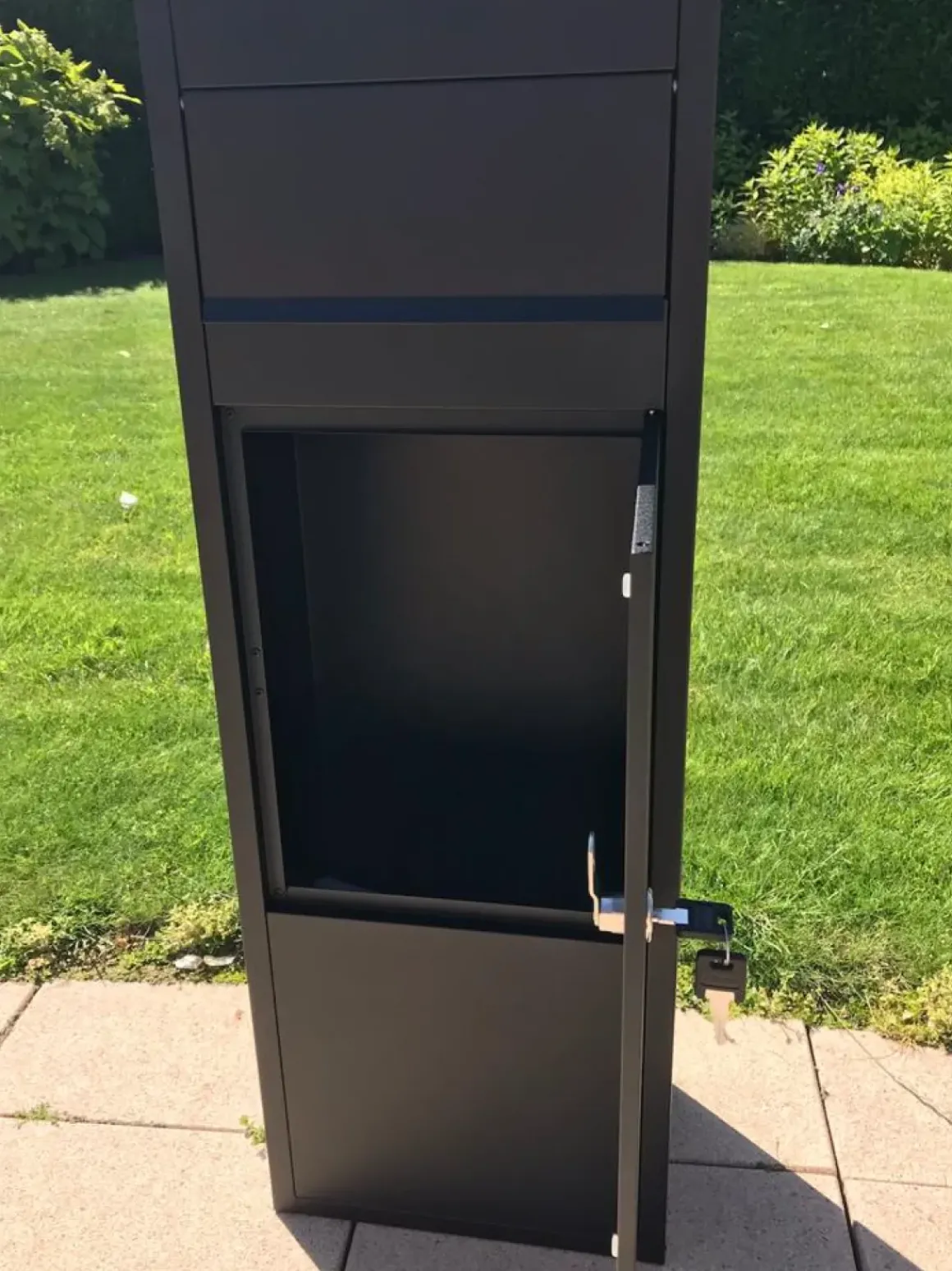 Vasp Parcelbox Munchen Zwart