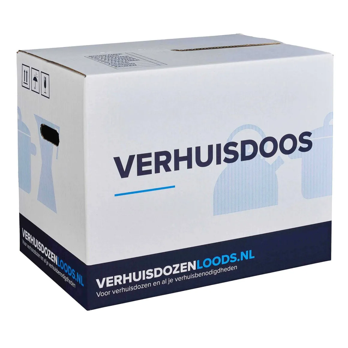 Verhuisservice+ Verhuisdozen - Zelfsluitend - Geen Tape Nodig - 52L - 30 Stuks