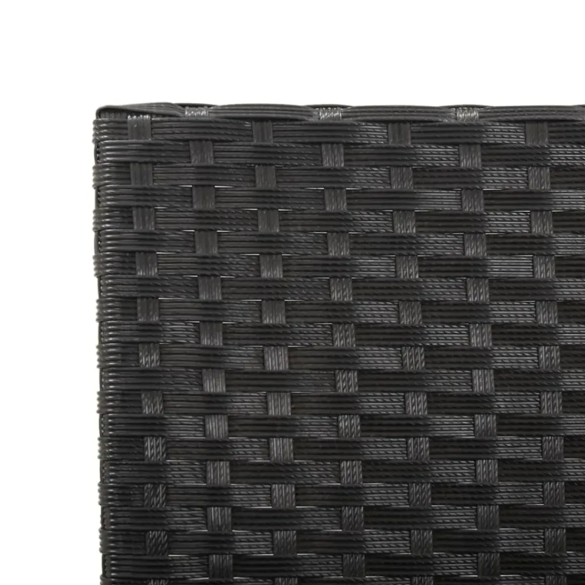 Vidaxl Theetafel 50X50X47 Cm Poly Rattan Grijs