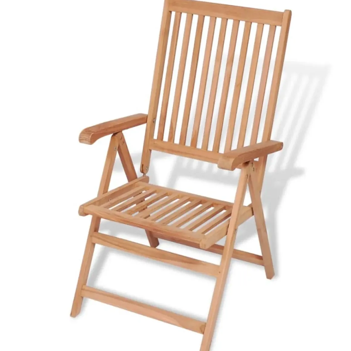 Vidaxl Tuinstoelen 2 St Massief Teakhout