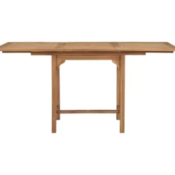 Vidaxl Tuintafel Verlengbaar (110-160)X80X75 Cm Massief Teakhout