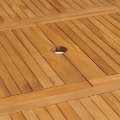 Vidaxl Tuintafel Verlengbaar (110-160)X80X75 Cm Massief Teakhout