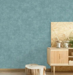 Vinylbehang Alba Licht Blauw A53711
