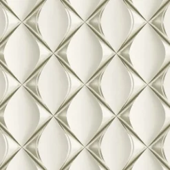 Vinylbehang Op Vlies Ttianon Creme 386913