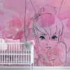 Vliesbehang Tinkerbell Watercolour Mural