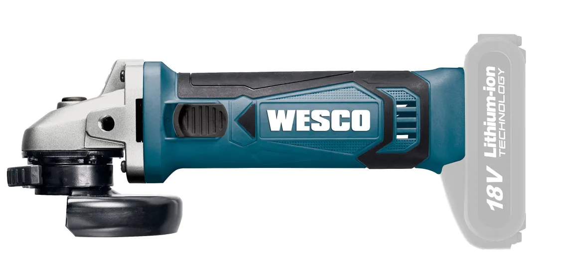 Wesco Haakse Slijper Zonder Accu Ws2923.9 18V