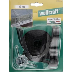 Wolfcraft Spanband Met Haak 4M