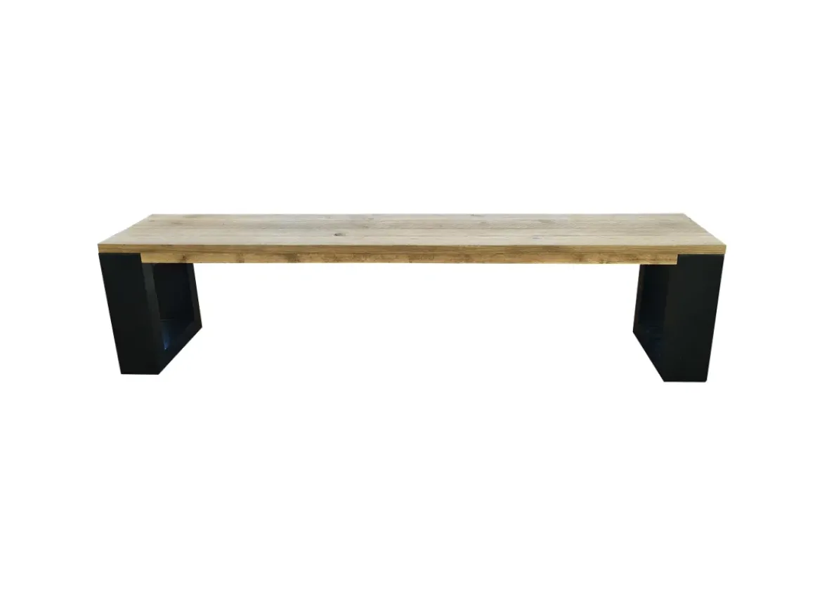 Wood4You - Bankje - New Orleans - Steigerhout 130Lx40Hx38D Cm