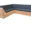Wood4You-Loungeset 6 Douglas 210X210 Cm-Incl Kussens