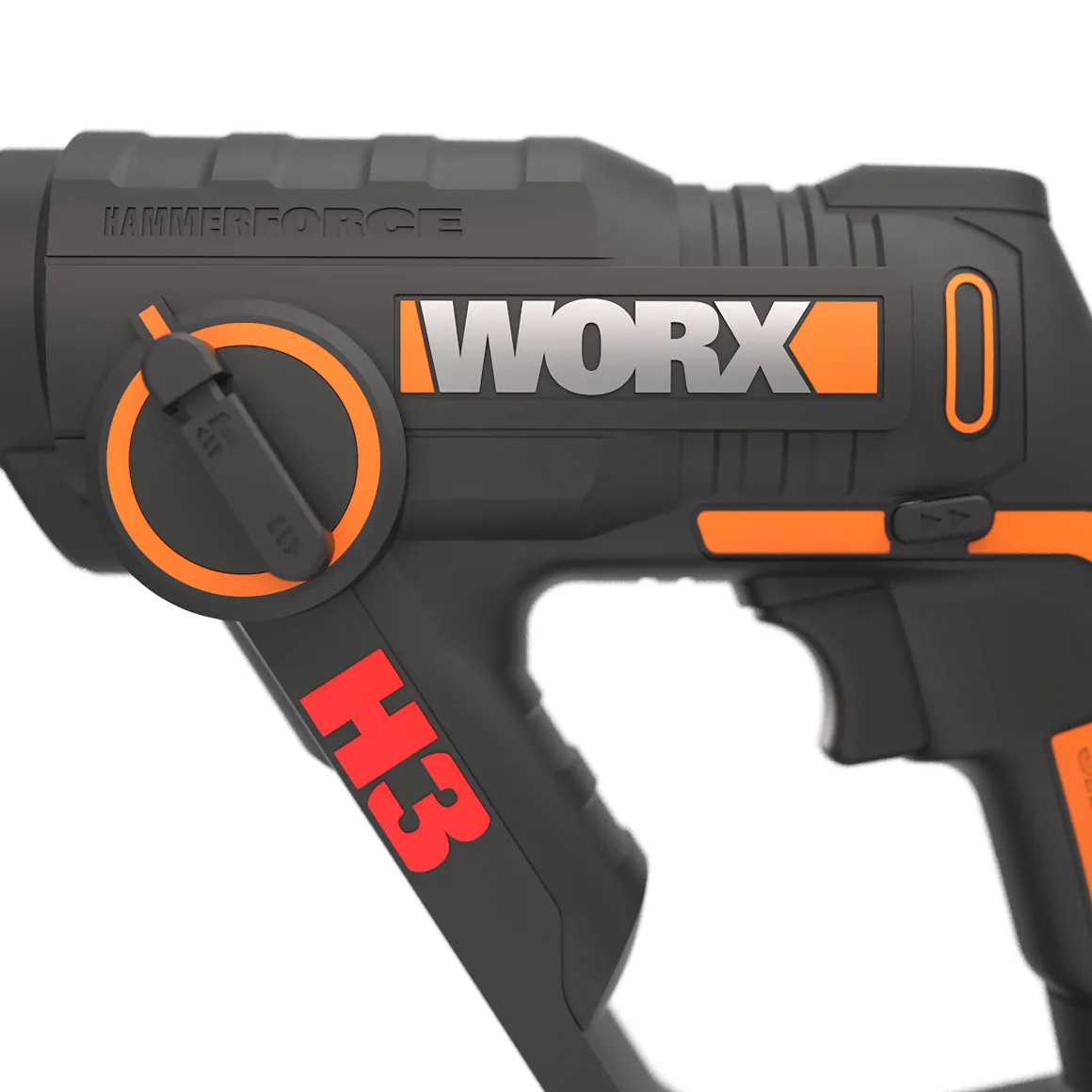 Worx Accuboormachine + Boorhamer Combo Kit Wx927 20V (2 Accu'S)