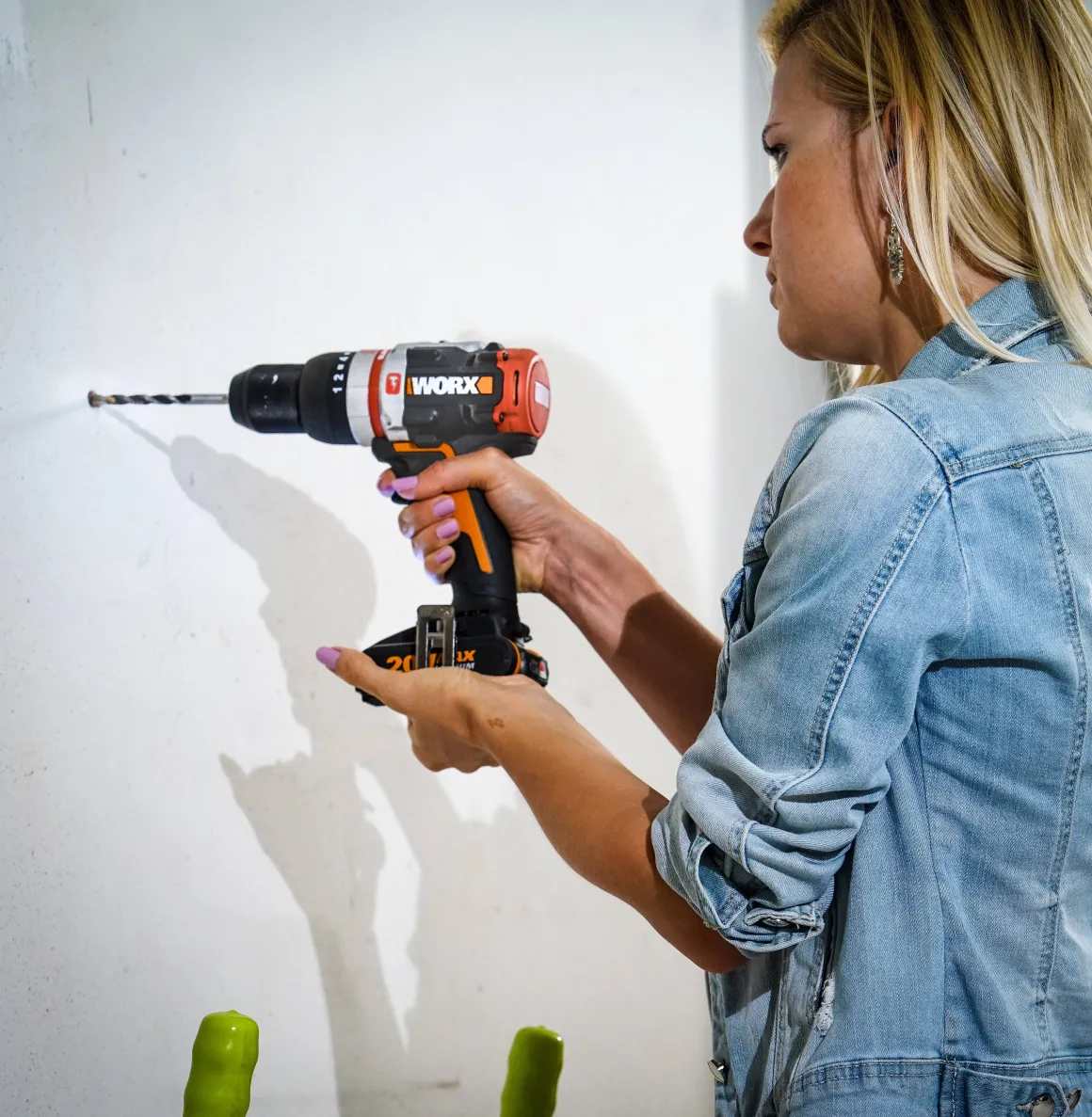 Worx Accuboormachine Met Klopfunctie Wx354.9 20V (Zonder Accu)