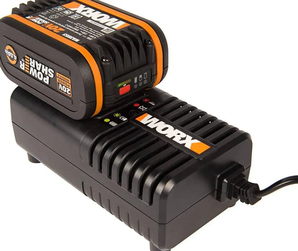 Worx Batterij + Lader Wa3604 14,4-20V 4Ah