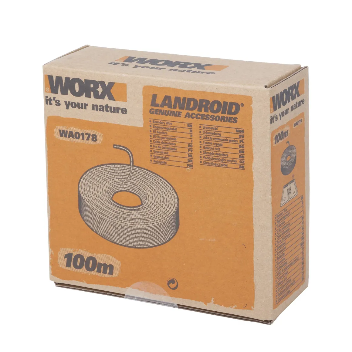 Worx Begrenzingsdraad Voor Robotmaaier Wg794E 100M