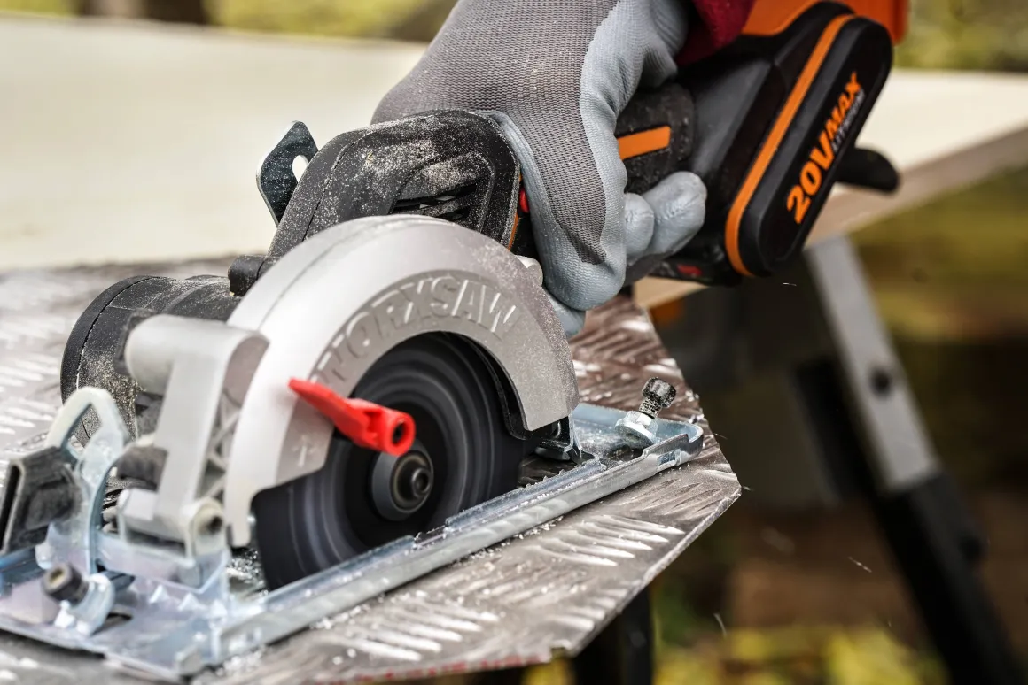 Worx Cirkelzaag Wx531.9 20V (Zonder Accu)