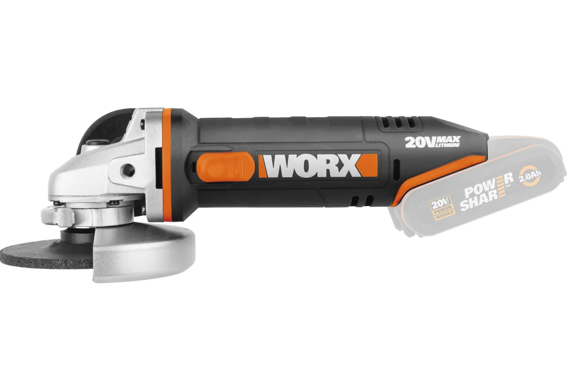 Worx Haakse Slijper Wx800.9 20V (Zonder Accu)